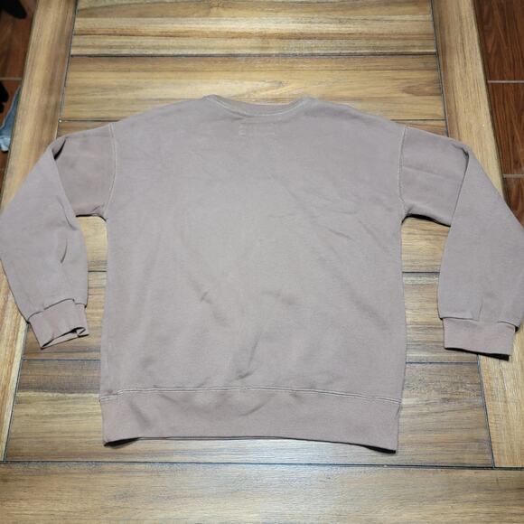 Abercrombie Kids LS Brown Crewneck Soft Sweatshirt "Jimi Hendrix" - Size 13/14 - Picture 4 of 6